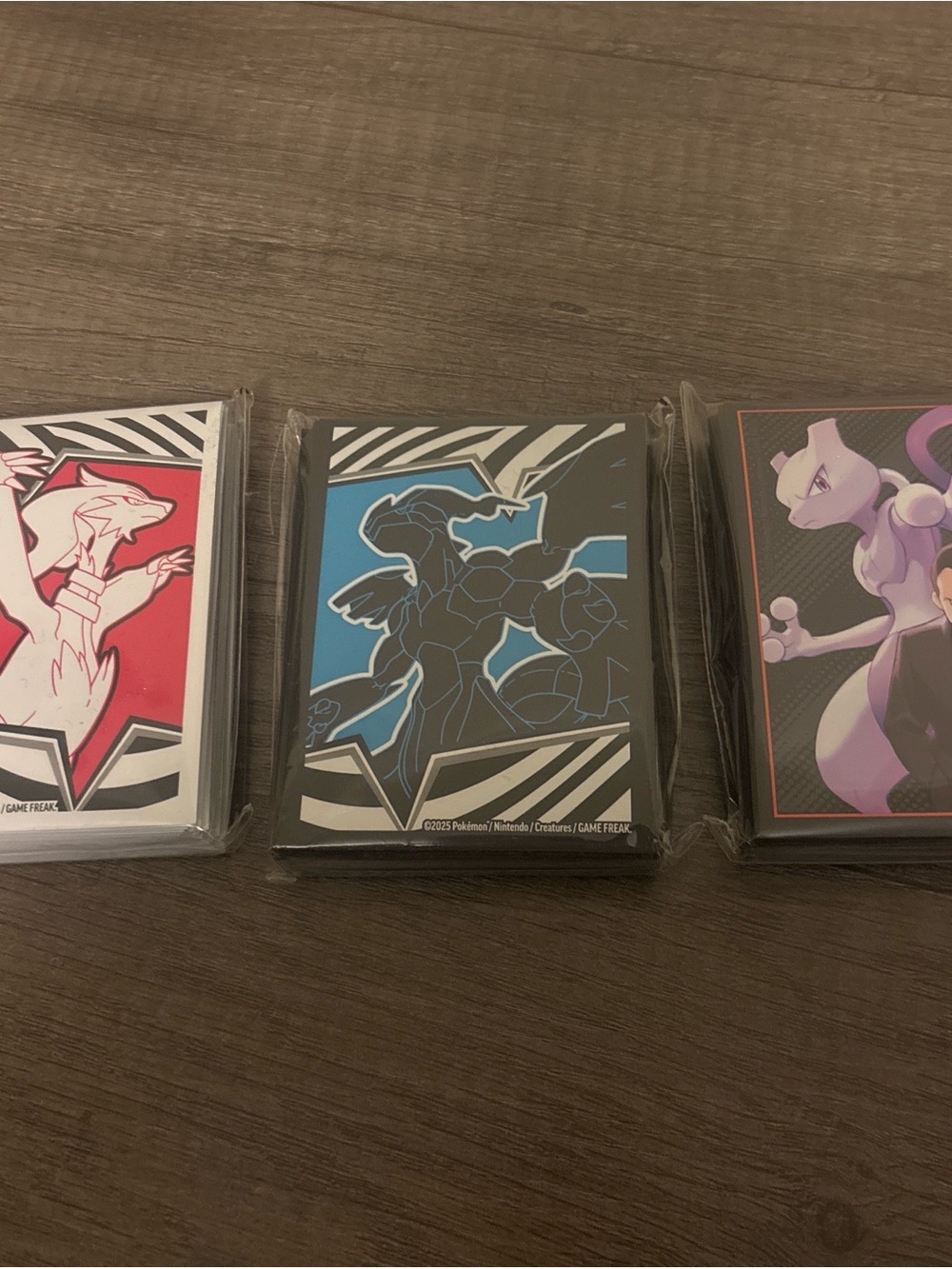 Pokémon Card Sleeves - Black & Blue Legendary Design